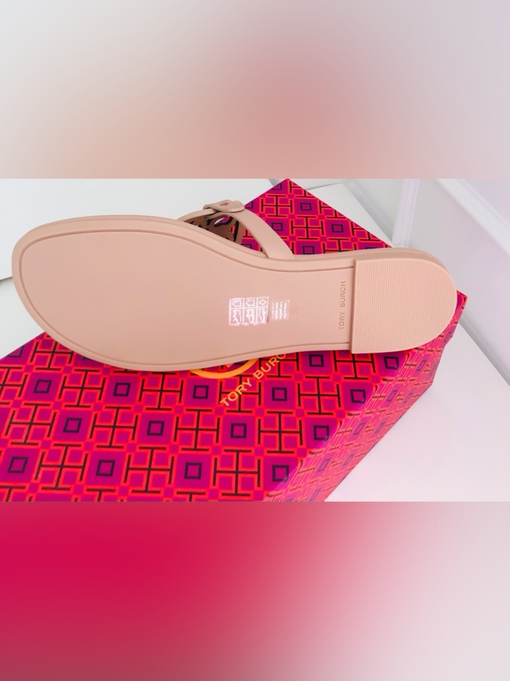 Tory Burch Miller Leather Sandals-New In Box With Dust Bag - Picture 9 of 11
